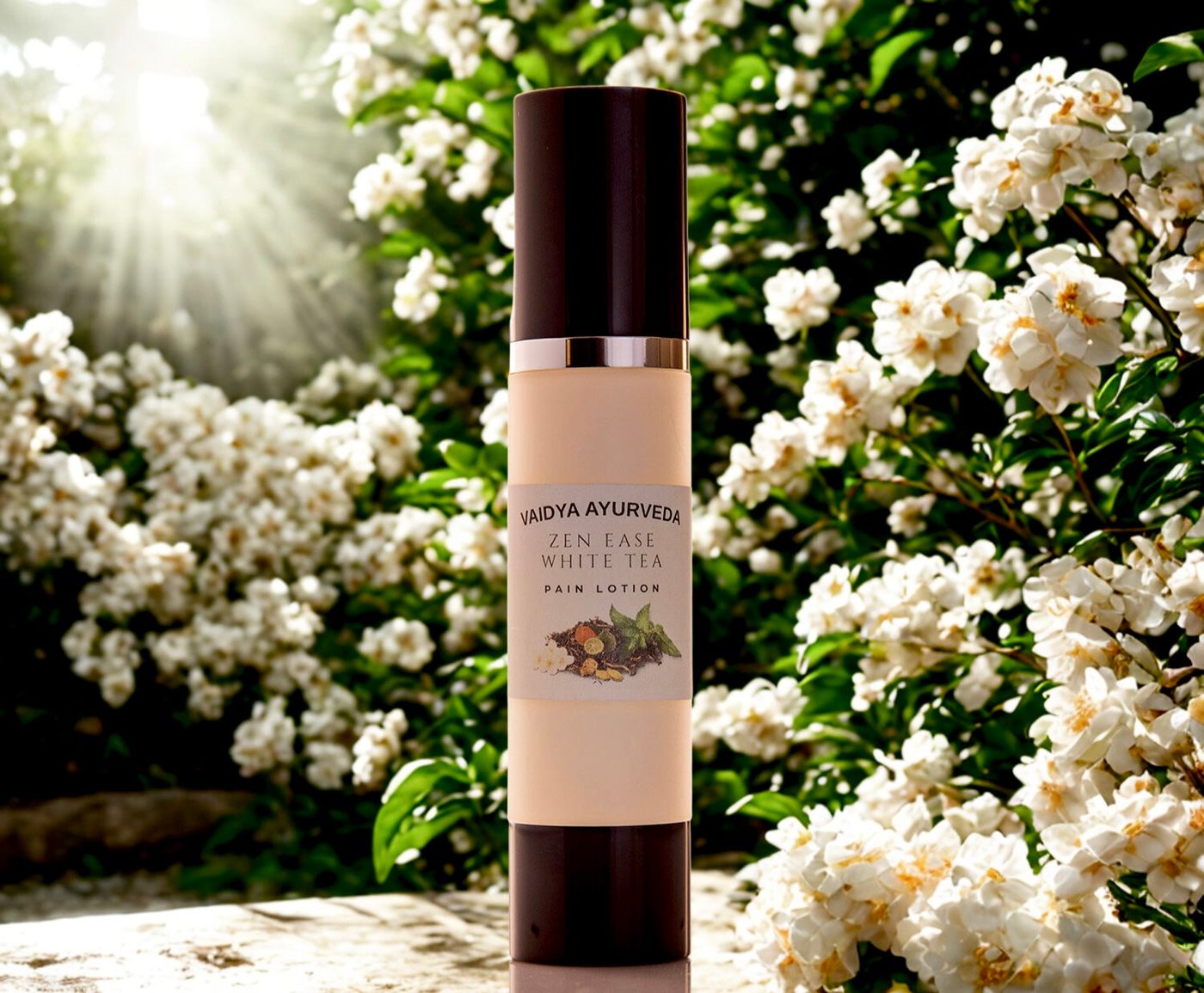 Seva's Zen Ease white tea lotion